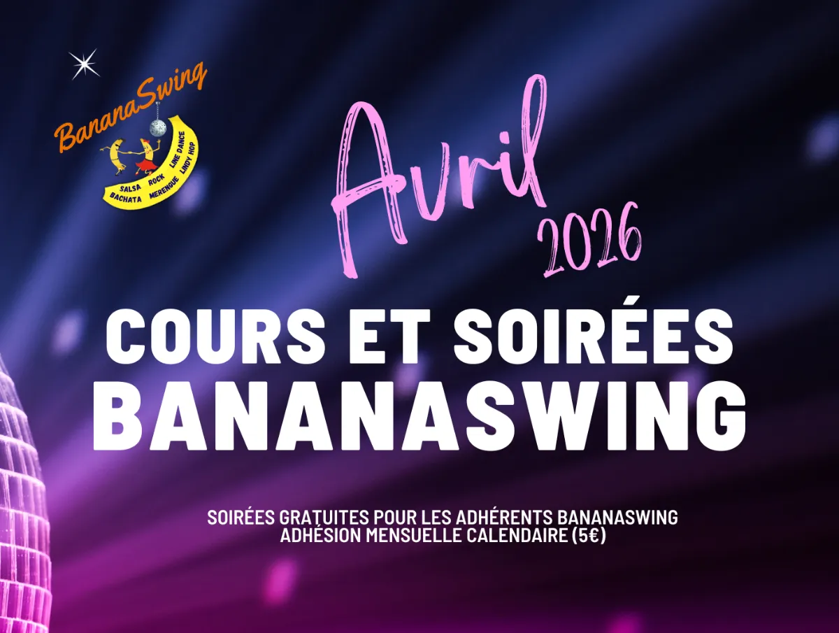 Affiche de Les Jeudis S.B.K.R. BananaSwing au Bowling Cap Malo