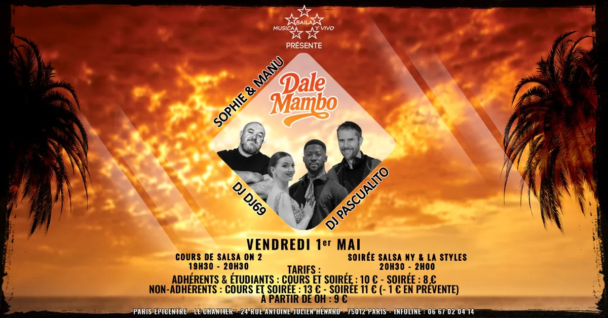Affiche de Dale Mambo - Salsa NY & LA styles