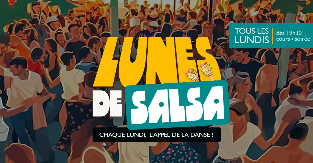 Affiche de Lunes de Salsa (&Bachata) à l'air libre