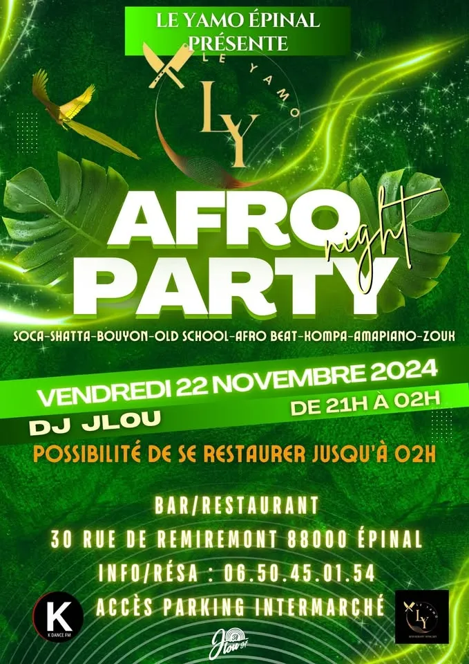 Afro Party Night — Épinal
