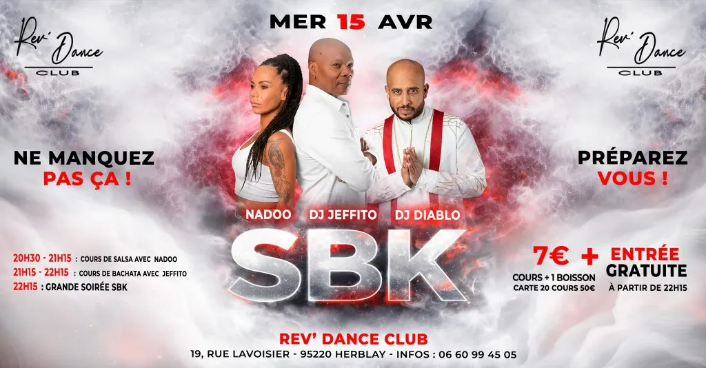 SBK du mercredi chez Rev Dance Club — Herblay-sur-Seine