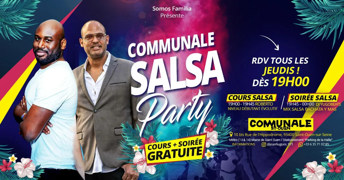 Communale Salsa Party — Saint-Ouen-sur-Seine