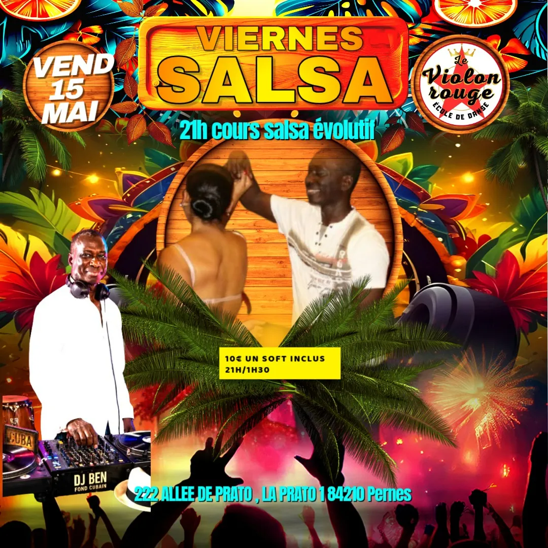 Soirée Viernes Salsa — Pernes-les-Fontaines