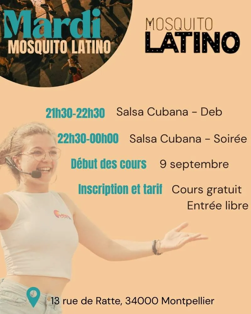 Soirée Salsa - Hebdo - Tous les mardis  — Montpellier