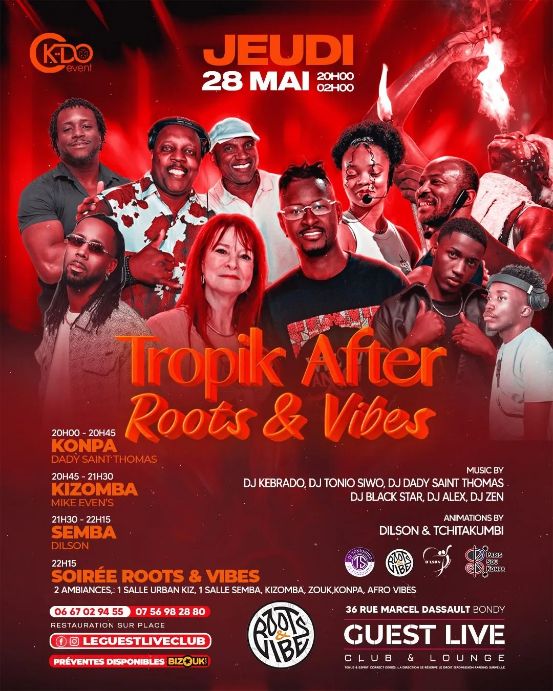 Affiche de Tropic After Roots&Vibes (Bondy)