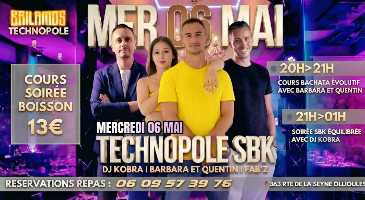 Soirée - SBK - Hebdo - tous les lundis — Ollioules