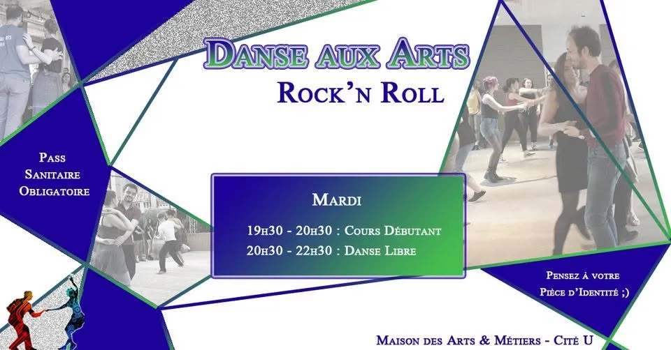 Affiche de ☆☆ Rock - Cité U / Maison Des Arts Et Métiers ☆☆