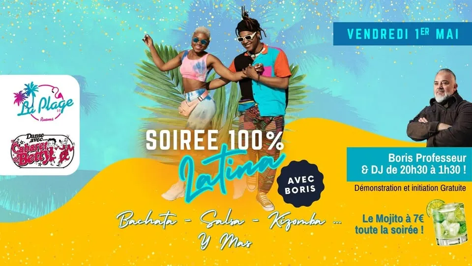 Cours + Soirée Rock/Salsa/SBK - Mensuel - tous les 1er vendredis du mois  — Ruoms