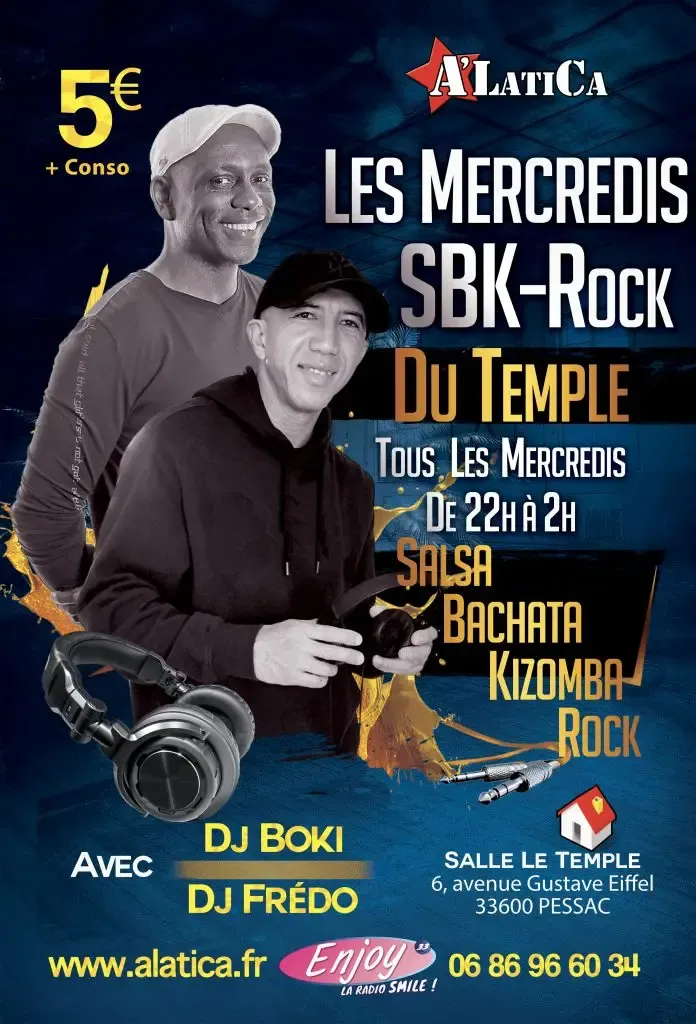 Soirée - SBK - Hebdo - tous les mercredis — Pessac