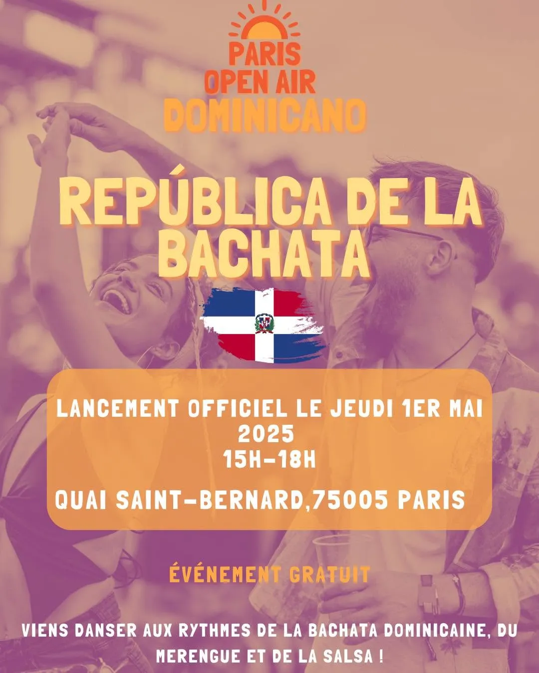 Affiche de Paris Open Air Dominicano