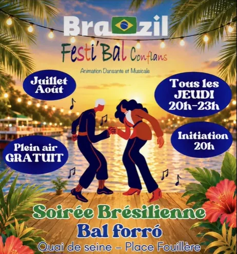La Guinguette de bord de Seine ⛱️🌴 — Conflans-Sainte-Honorine