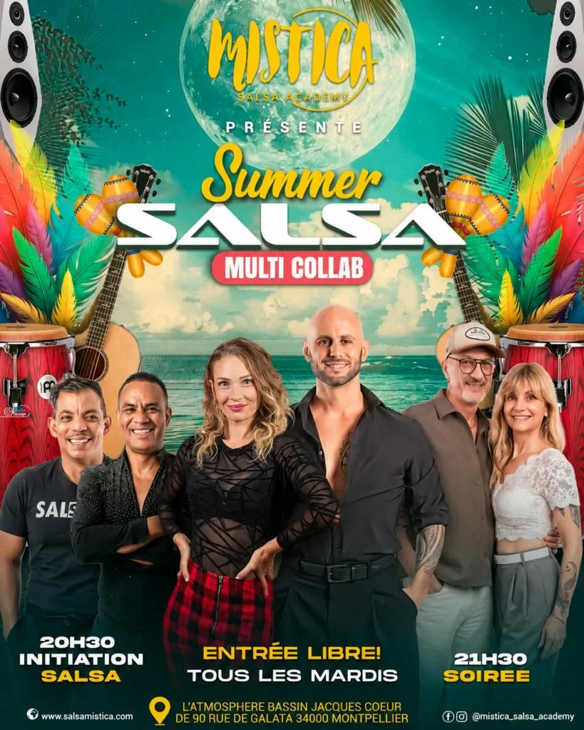 Mardi Summer 100 % Salsa by Mistica : Union école