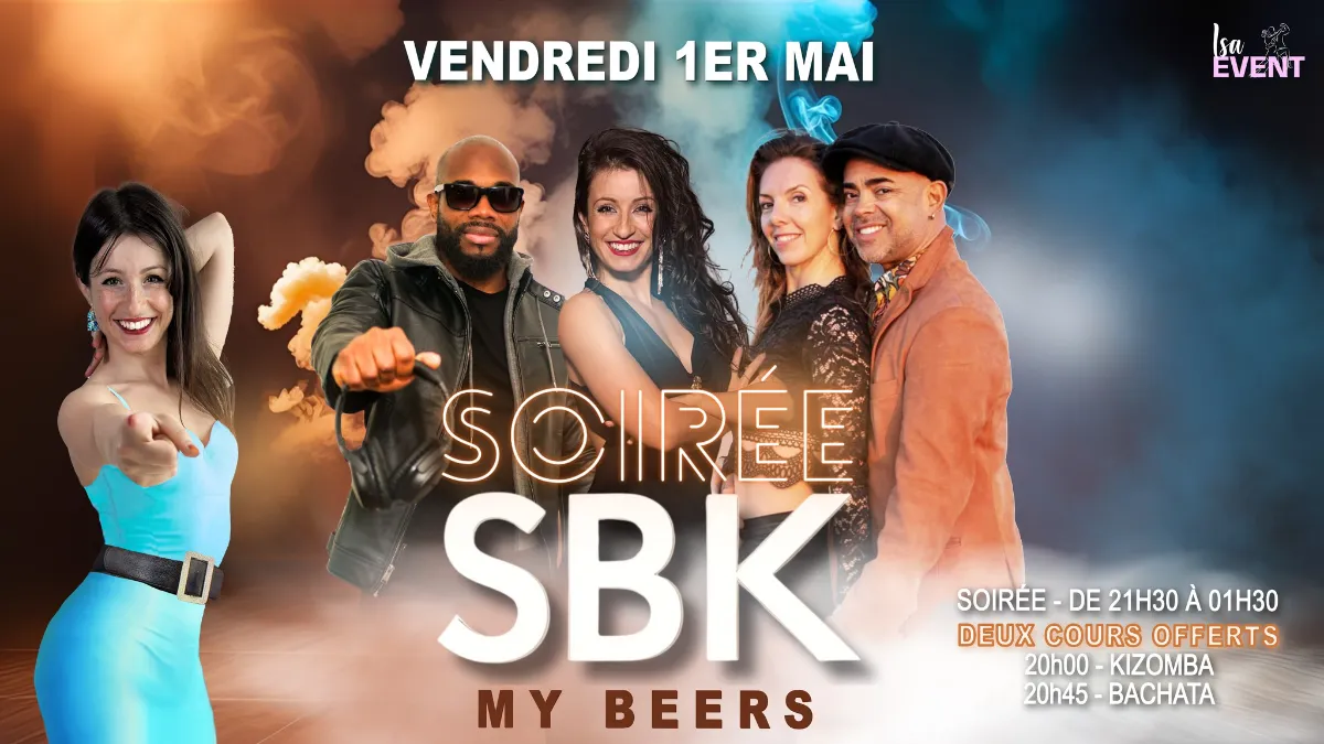 Affiche de Soirée SBK My Beers
