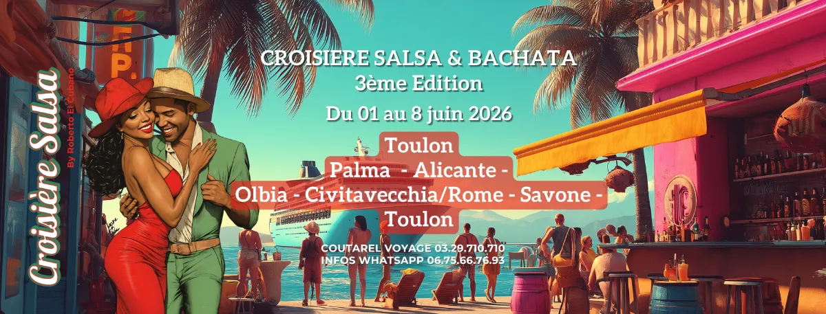 Croisière Salsa & Bachata - Edition 2026 — Toulon