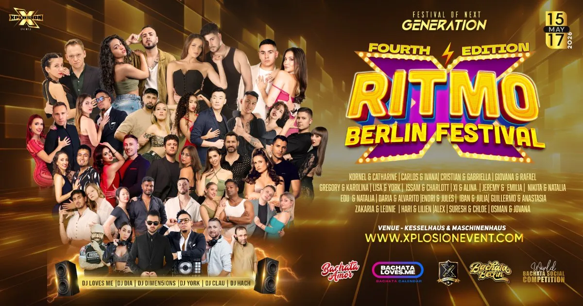Xplosion RITMO BERLIN Festival 2026 — Festival of Next Generation — Berlin