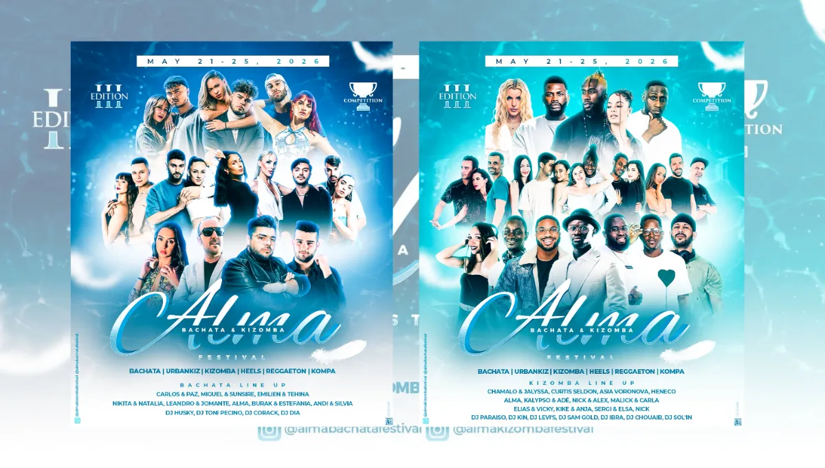 ALMA Bachata & Kizomba Festival 2026 — III Edition — Santa Susanna