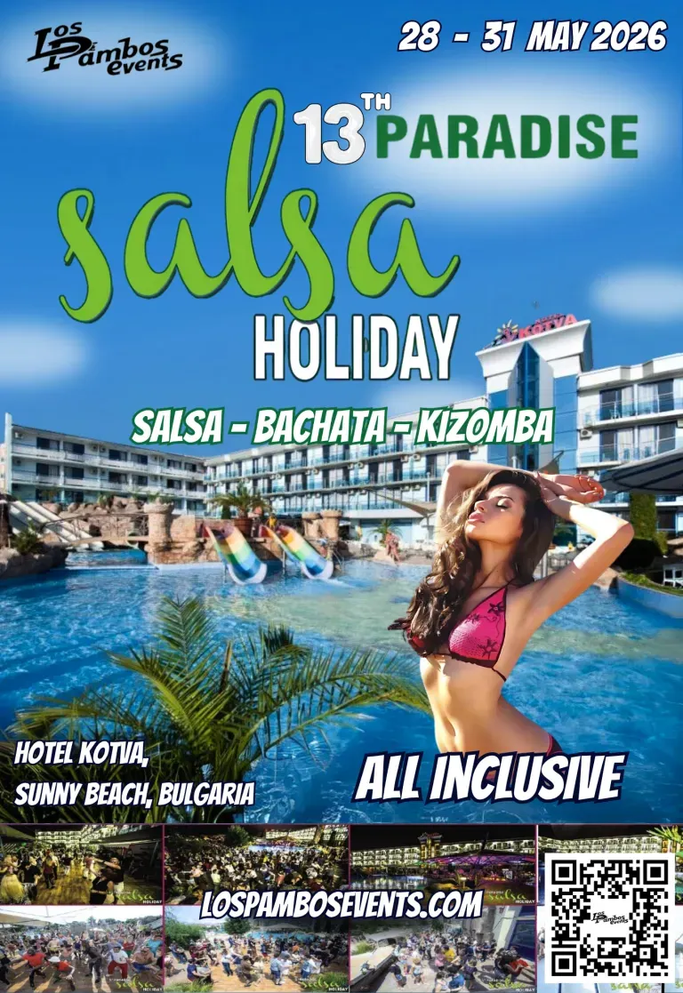 Paradise Salsa-Bachata-Kizomba Holiday 2026 — Nessebar