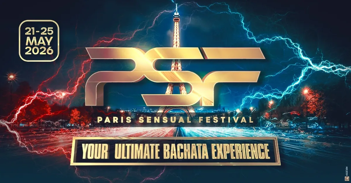 Affiche de Paris Sensual Festival 2026 — 6th Edition