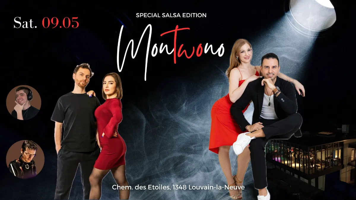 MonTwono Salsa Gala — May 2026 — Brabant wallon