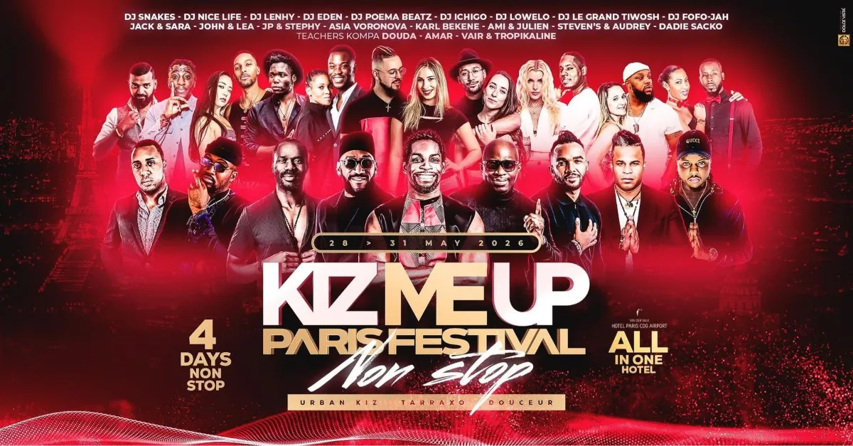 KizMeUp Paris Festival 2026 — Roissy