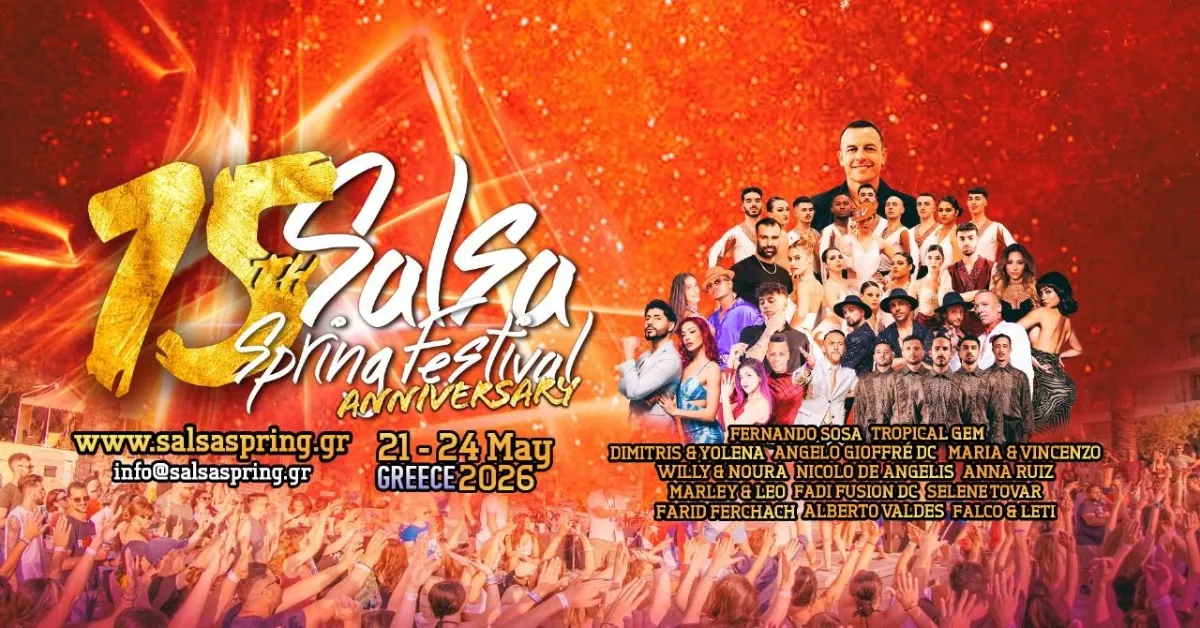 SalsaSpring Festival 2026 — 15th Anniversary — Peloponnese
