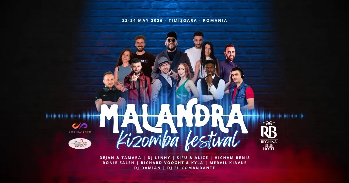 Malandra Kizomba Festival 2026 — Timișoara — Timișoara