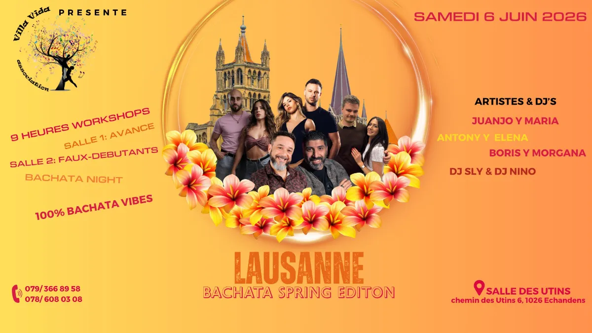 Lausanne Bachata Spring 2026 — Lausanne