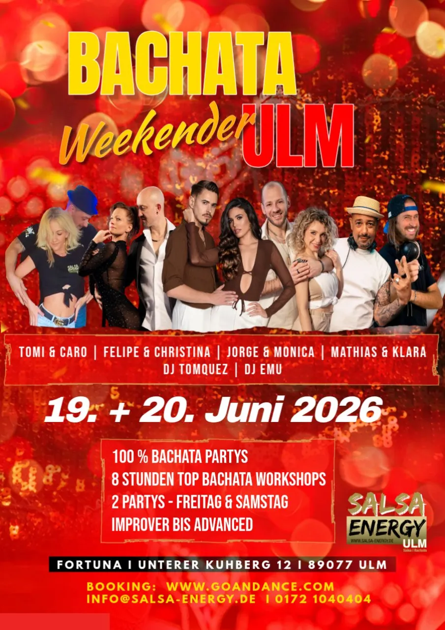 Bachata Weekender ULM 2026 — Ulm
