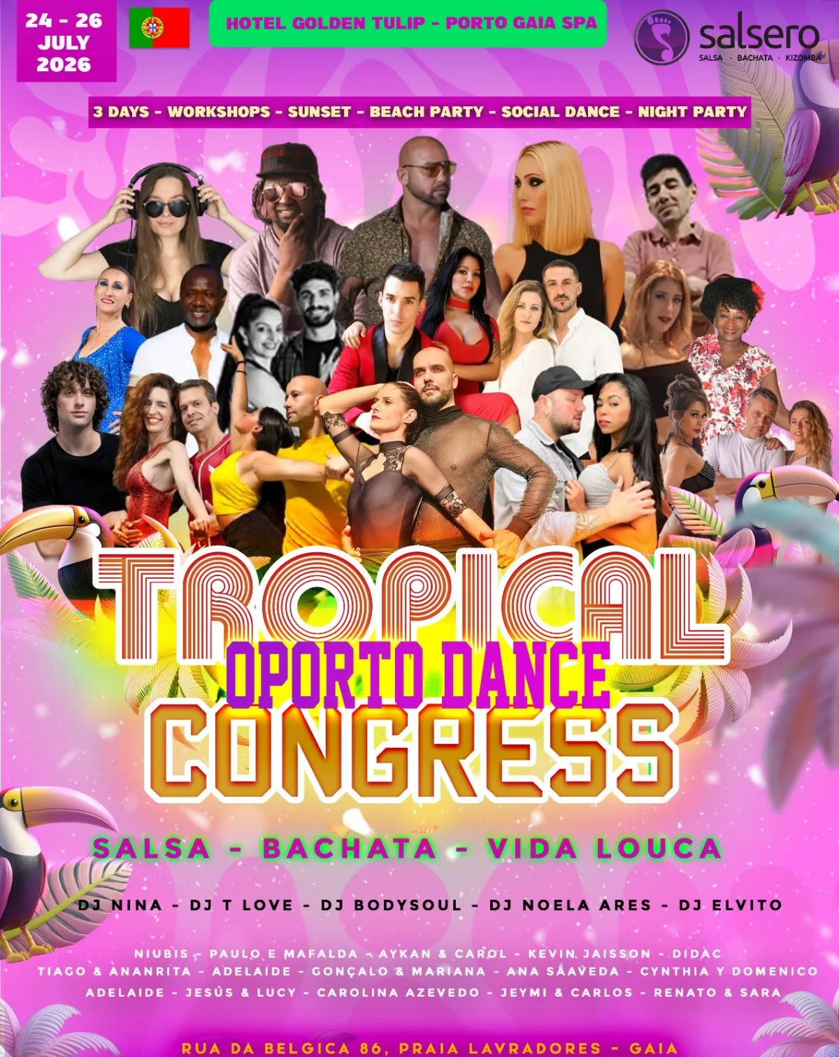 Affiche de Tropical Oporto Dance Congress 2026