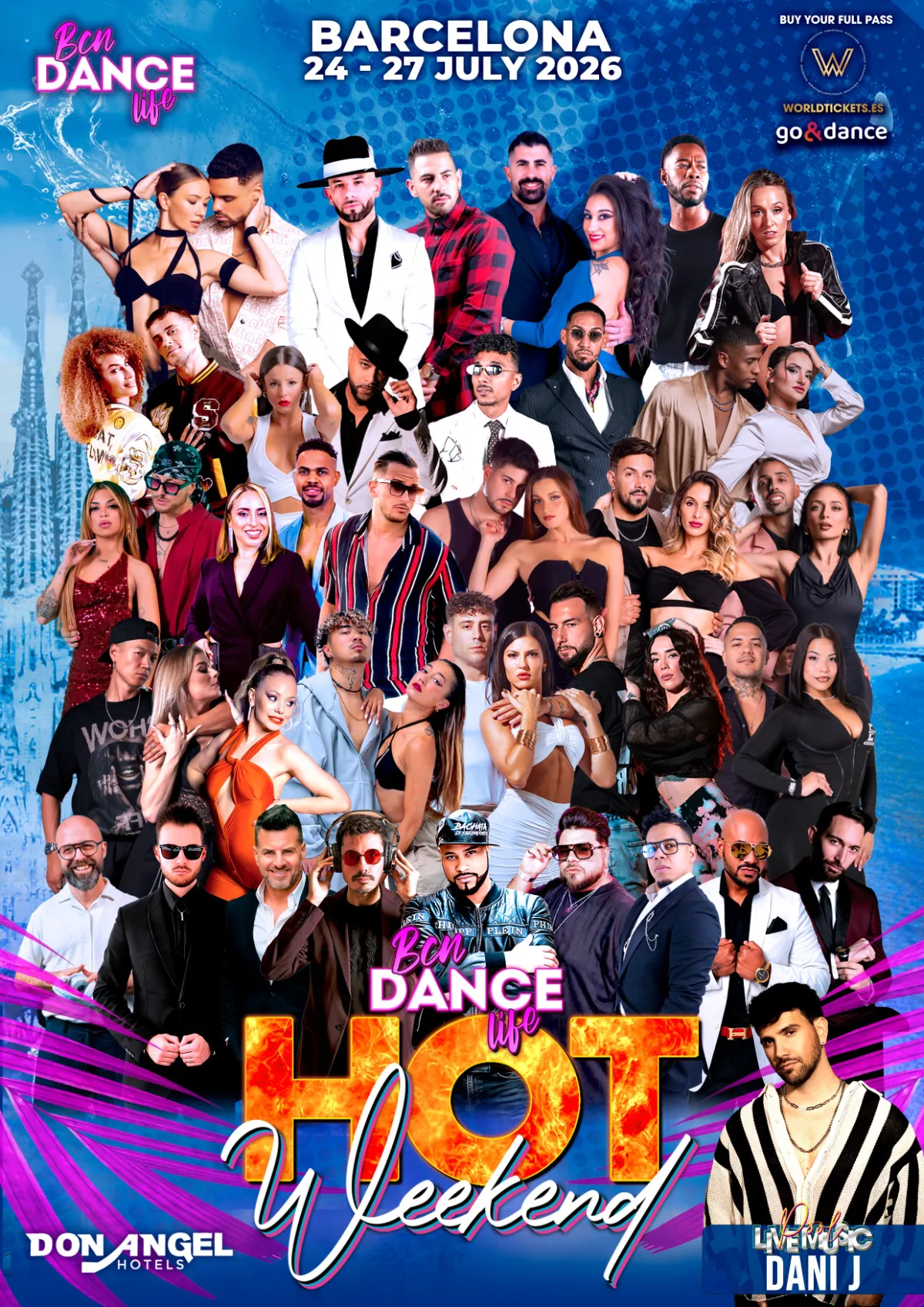 BCN Dance Life HOT Weekend — July 2026 — Barcelona