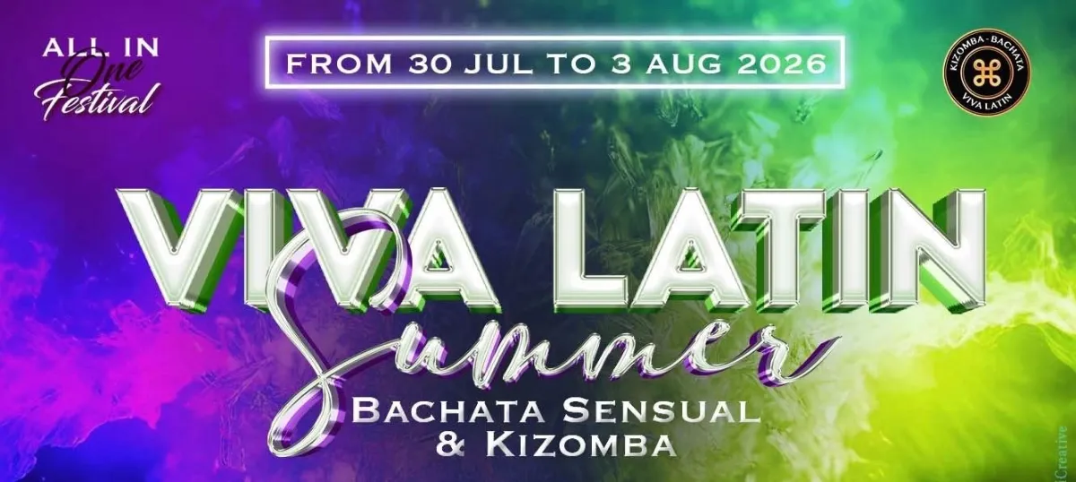 Affiche de Viva Latin Summer 2026 — Amsterdam