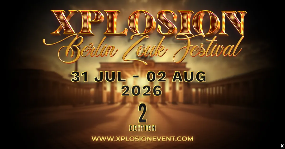 Affiche de Xplosion Berlin Zouk Festival 2026