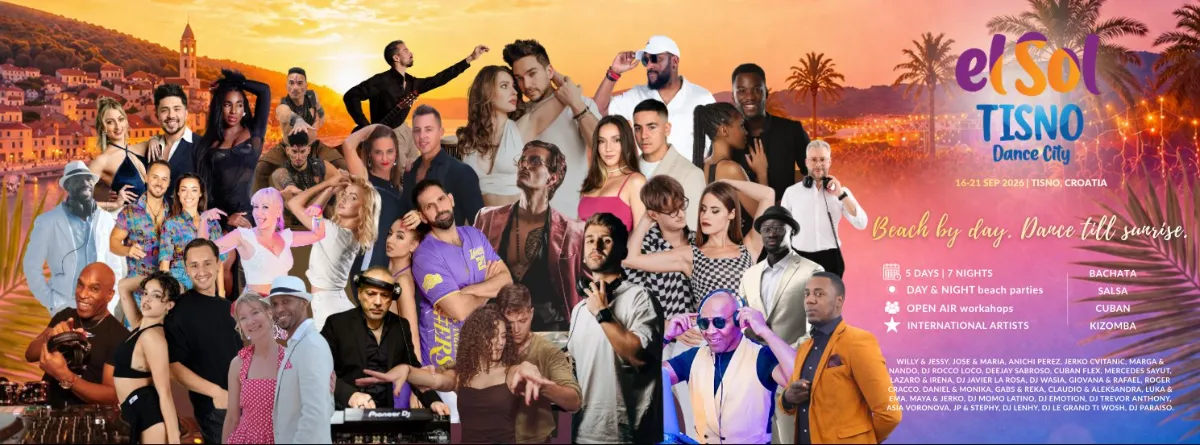 El Sol Tisno Dance City 2026 — Tisno