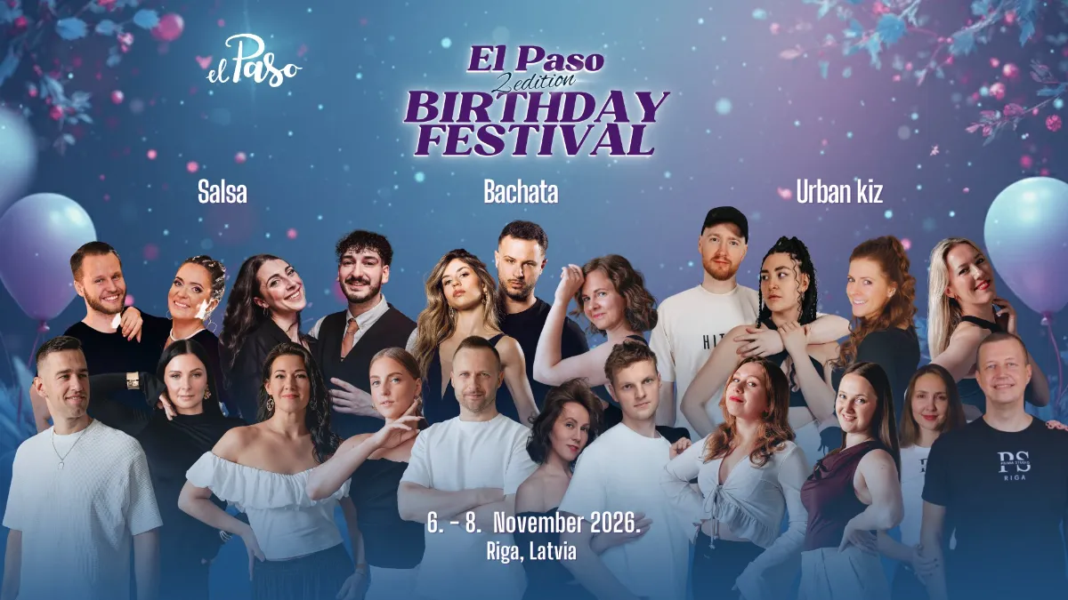 El Paso Birthday Festival 2026 — 2nd Edition Riga — Riga