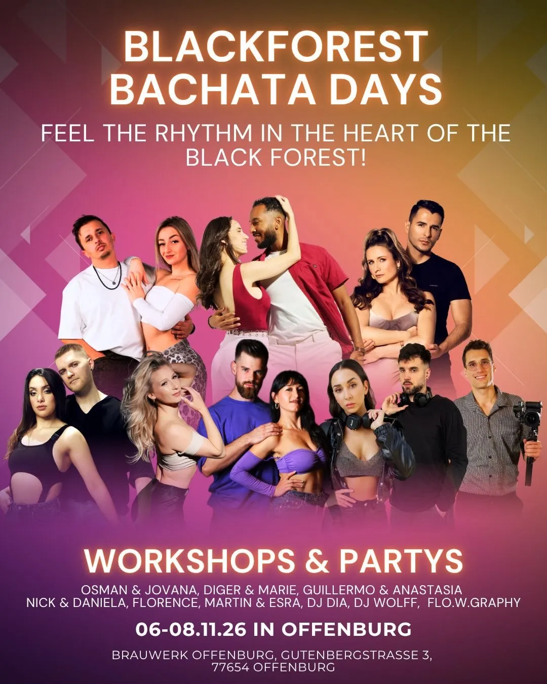 Black Forest Bachata Days 2026 — Freiburg