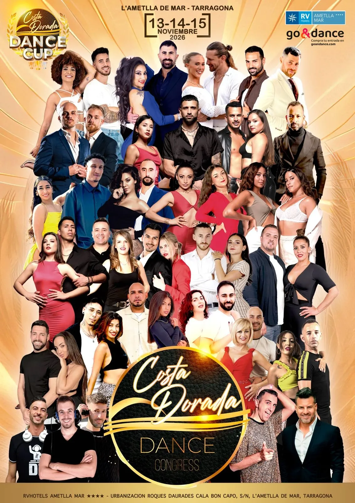 Affiche de Costa Dorada Dance Congress 2026