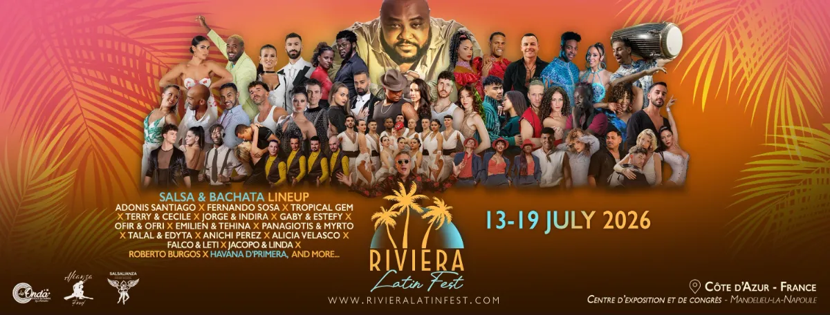 Riviera Latin Fest 2026 — Cannes