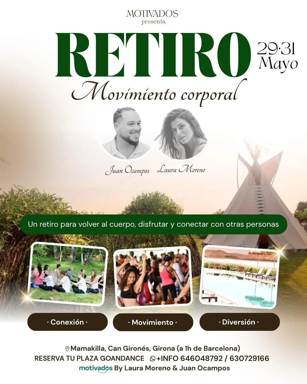 Affiche de Retiro Motivados 2026