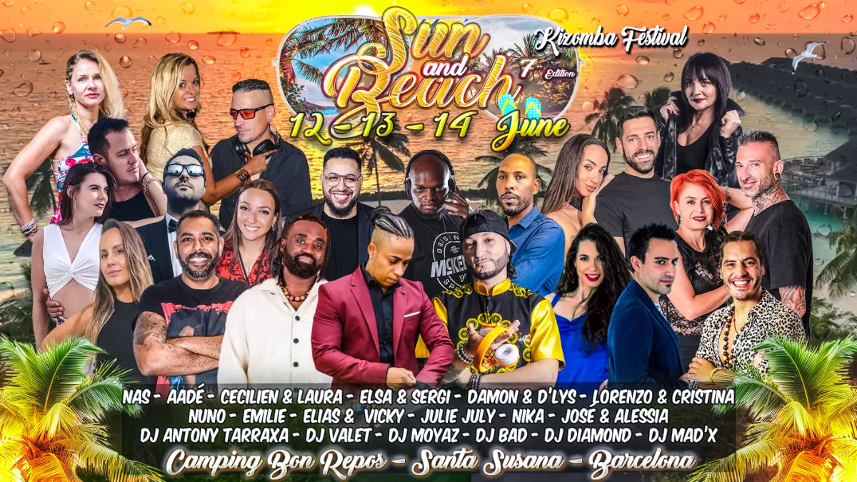 Affiche de Sun & Beach Kizomba Festival 2026 — 7th Edition