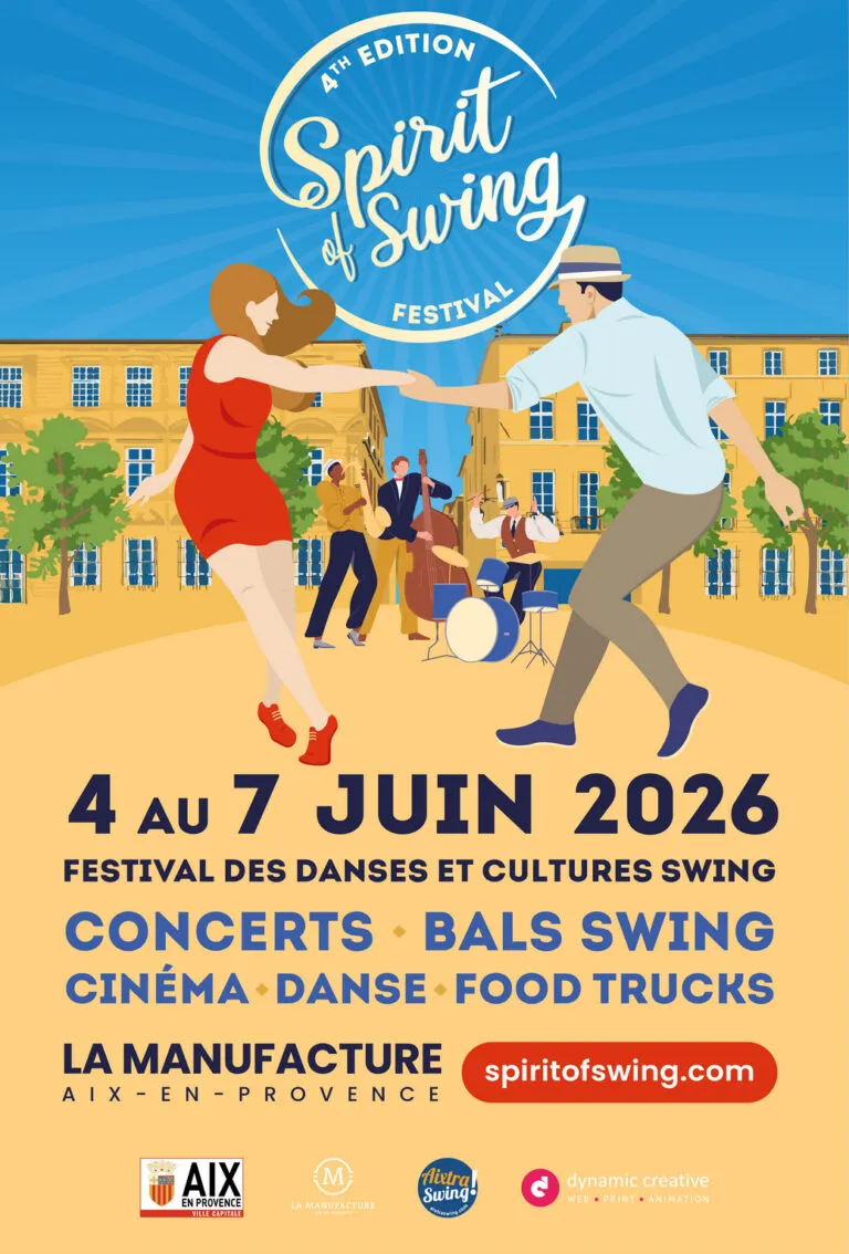Affiche de Spirit of Swing Festival Aix-en-Provence 2026