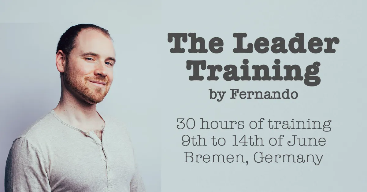 The Leader Training — Intensive Week by Fernando 2026 — Bremen
