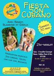 Affiche de Soirée - Son Cubano 