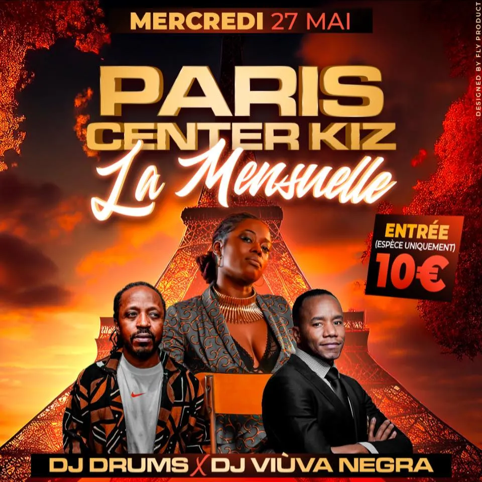 Affiche de Paris Center Kiz La Mensuelle