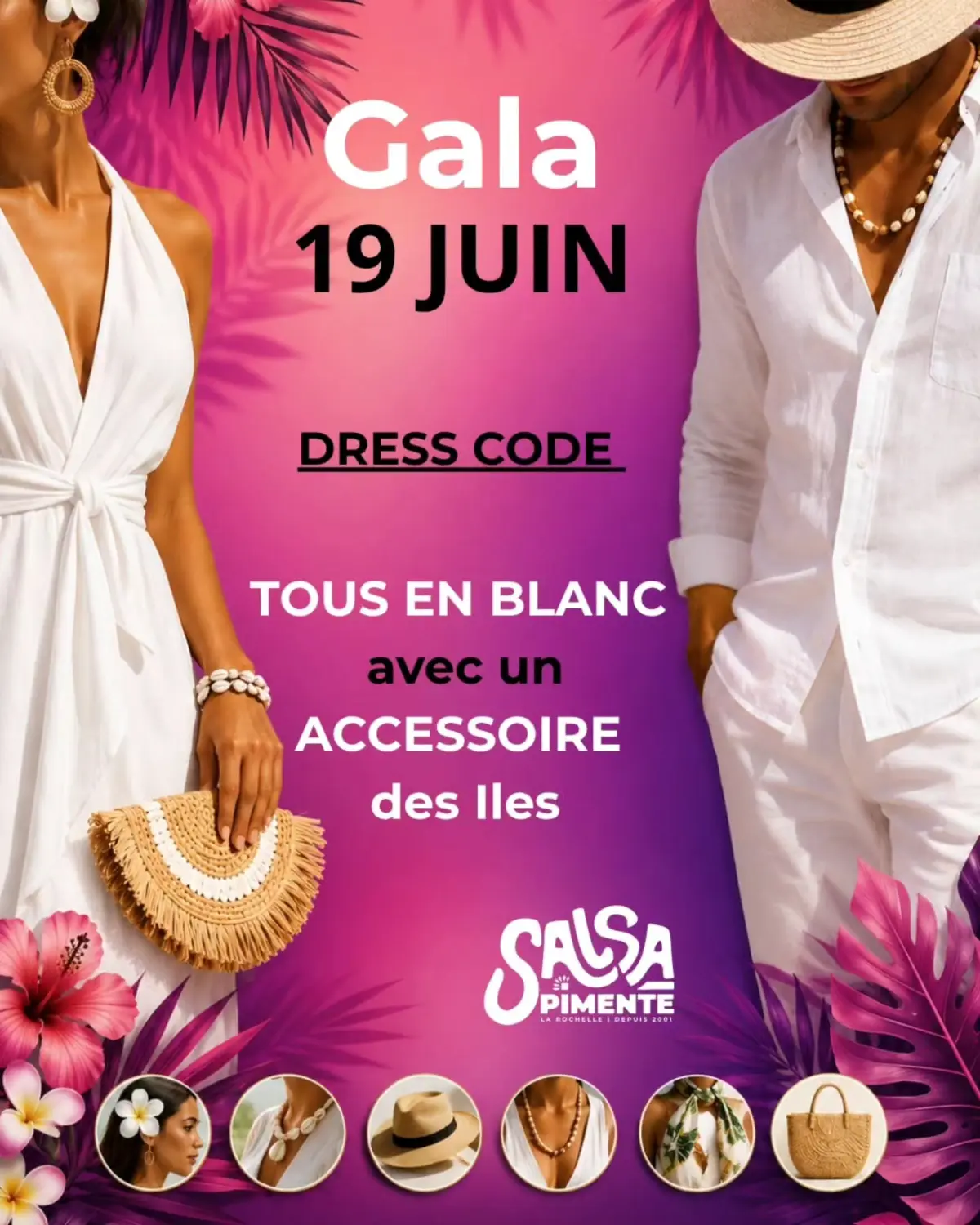 Affiche de Salsa Pimente - Gala Fin d'année