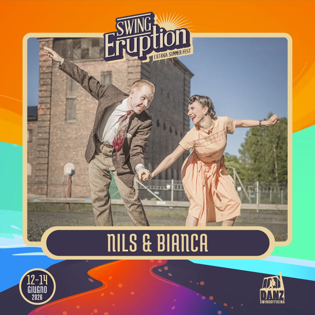 Affiche de Swing Eruption — Catania Summer Fest 2026