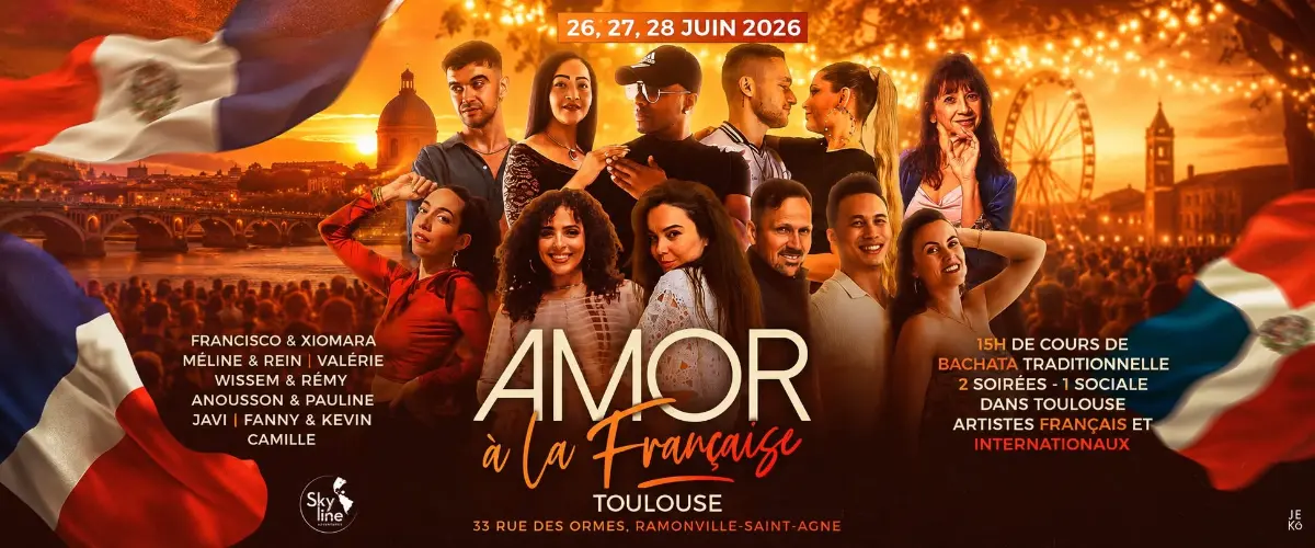 Affiche de ❤️ AMOR À LA FRANÇAISE — TOULOUSE ❤️