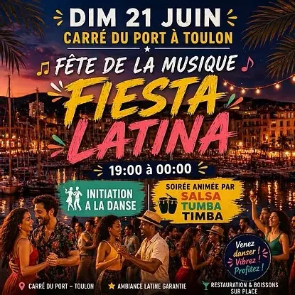 Fête de la Musique - Fiesta Latina - Salsa Tumba Timba (Toulon) — Toulon