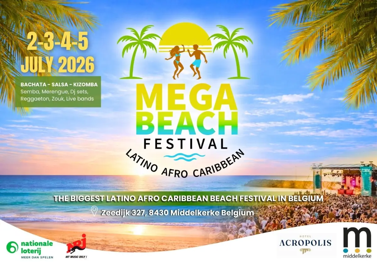 Mega Beach Festival 2026 — Middelkerke