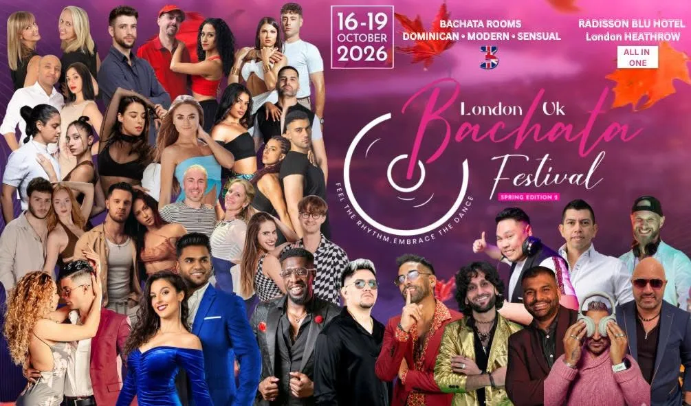 Bachata Festival London UK – Autumn Edition 1 (16-19 October 2026) — Hayes