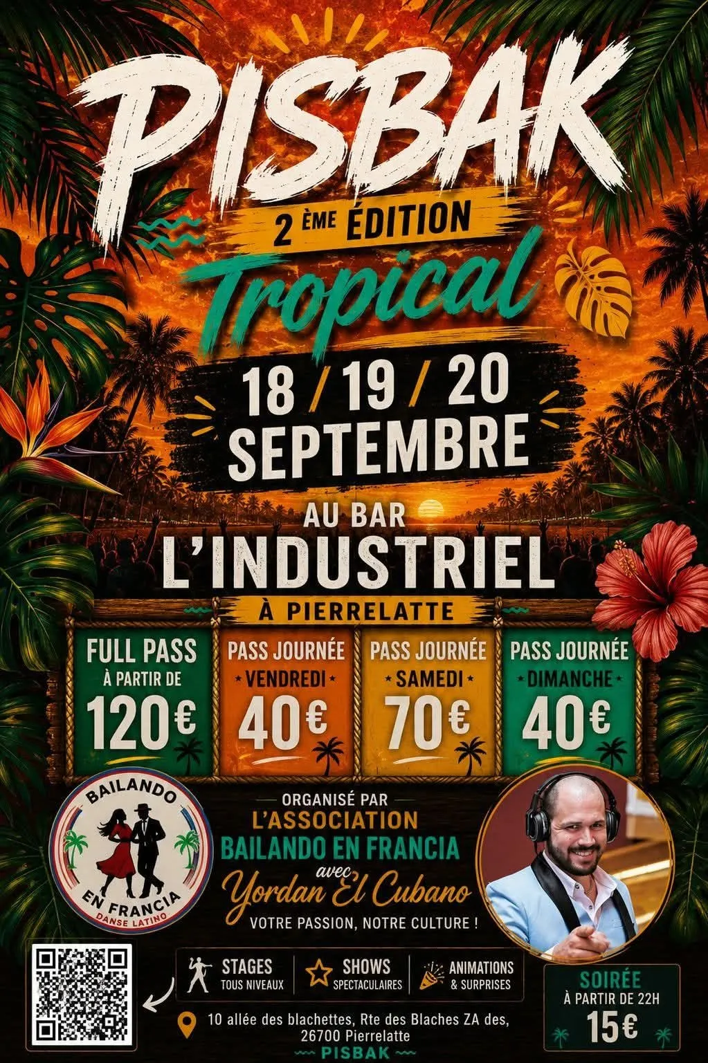 PISBAK 2 ÉDITION CUBA — Pierrelatte